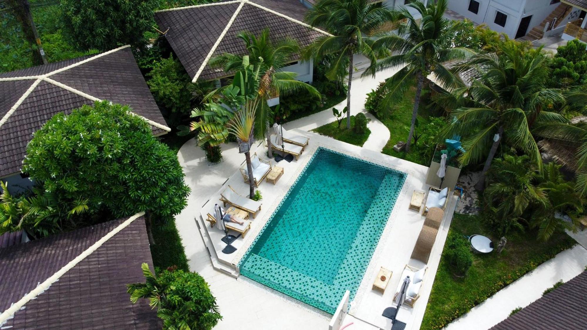 Tulum Villa Resort Amphoe Koksamui Rum bild