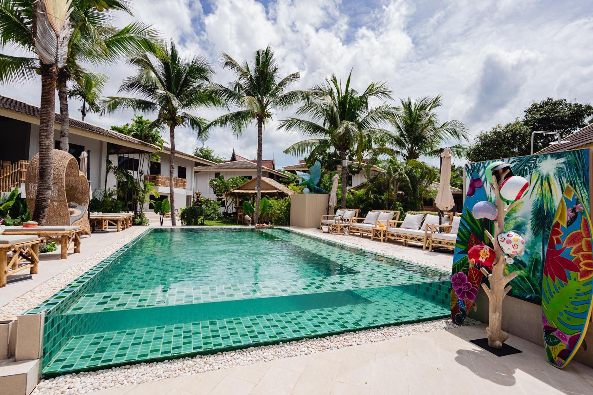 Tulum Villa Resort Amphoe Koksamui Exteriör bild